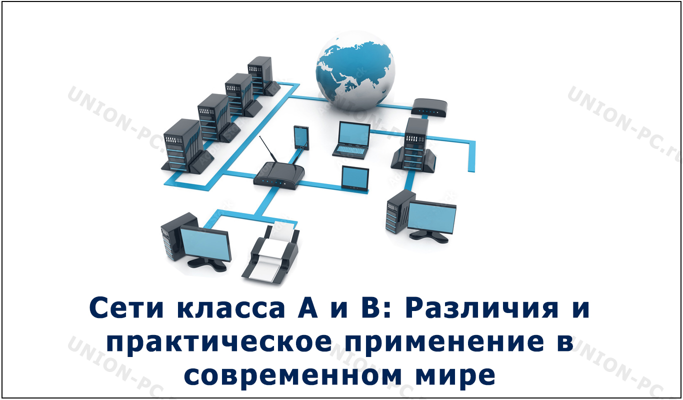 Сеть класса A и B