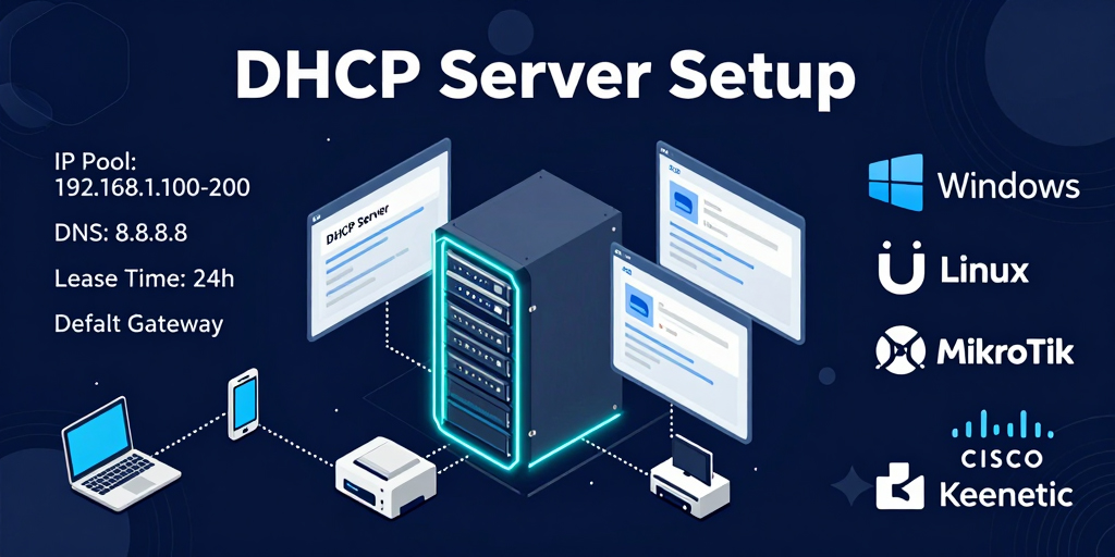 Настройка DHCP сервера